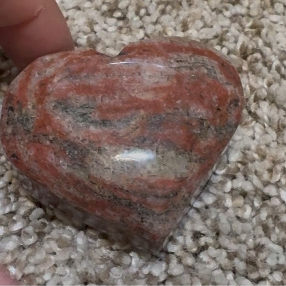 Brecciated Jasper Heart